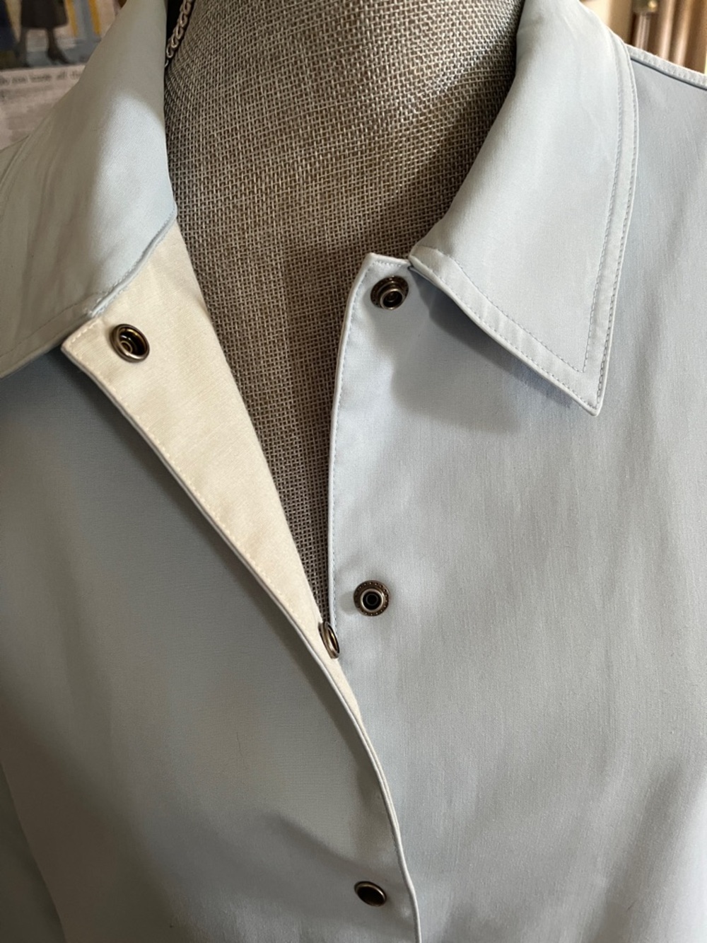EILEEN FISHER RAINCOAT - Picture 3 of 10